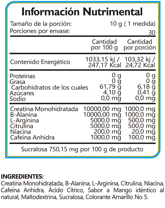Amino Energy 30 Servings - BHP Aminoácidos Esenciales + Cafeína Energía