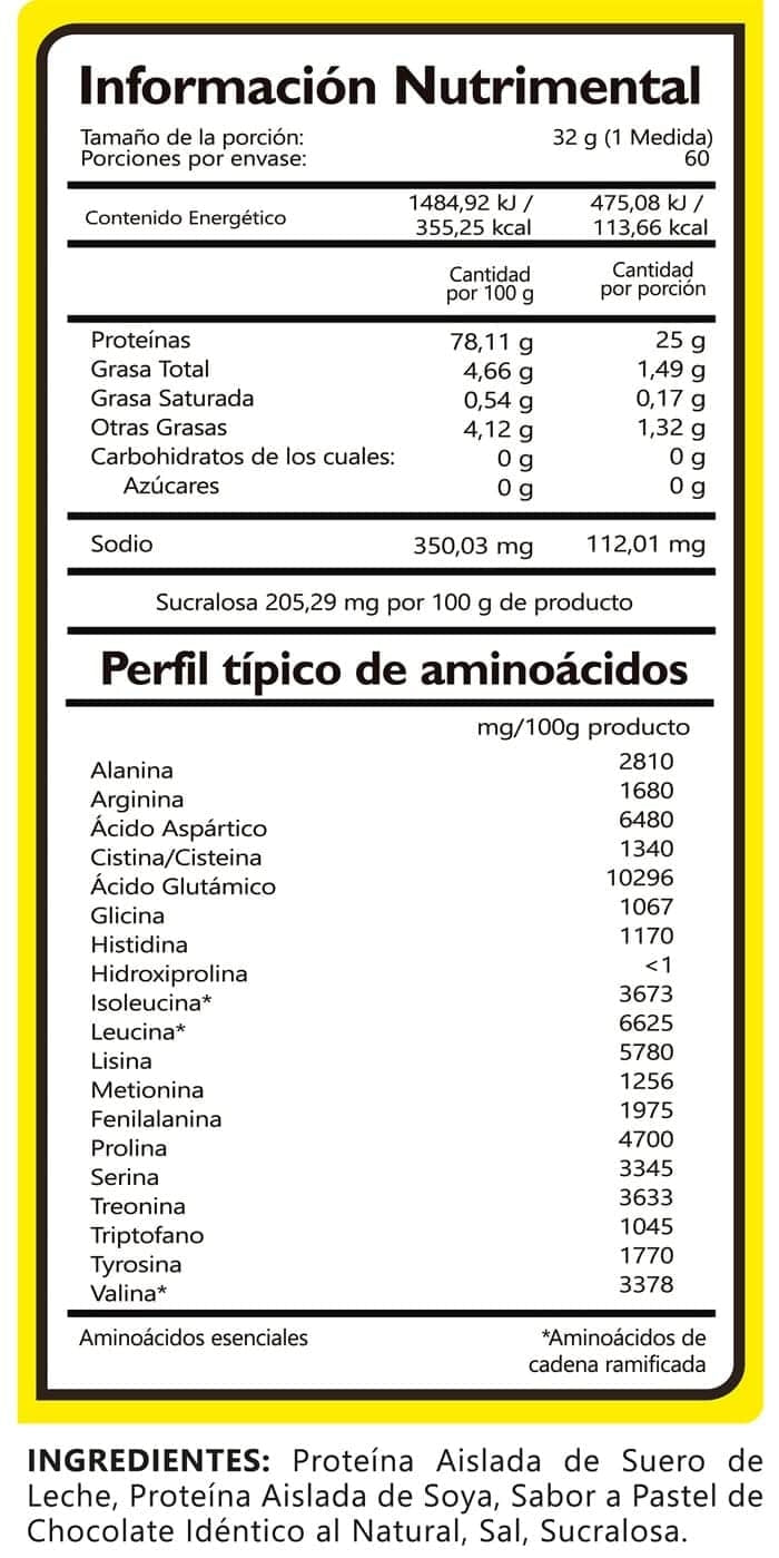 ISO Ultra Pure 4.2 Lb - Proteína Aislada Sin Lactosa 60 Servicios BHP