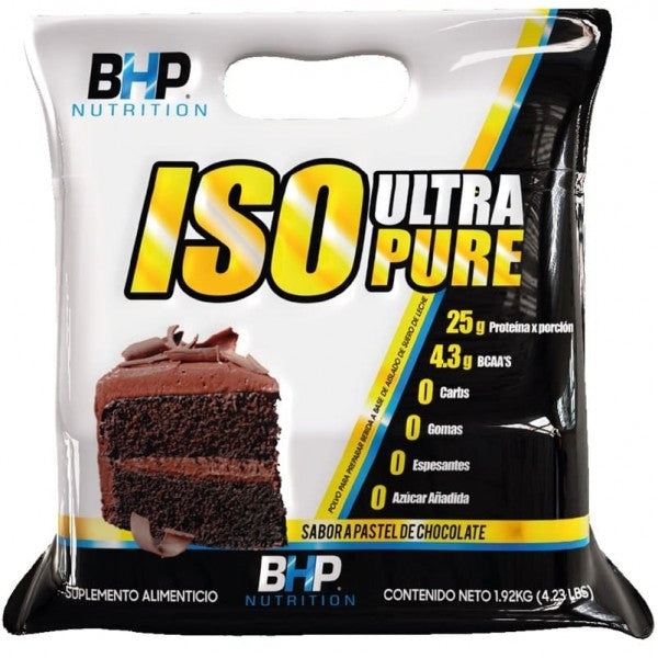 ISO Ultra Pure 4.2 Lb - Proteína Aislada Sin Lactosa 60 Servicios BHP