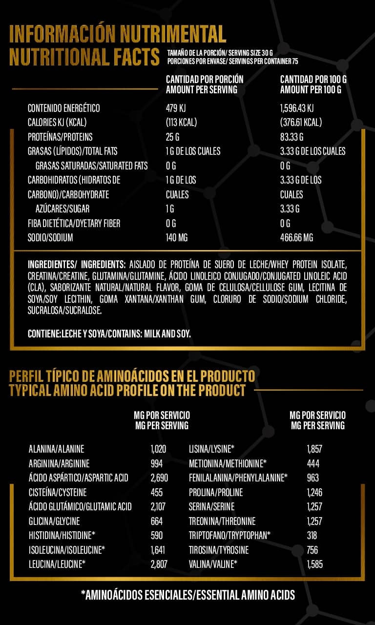 Survivor Black Isolate 5 Lb - Proteína Whey Isolate de Absorción Rápida