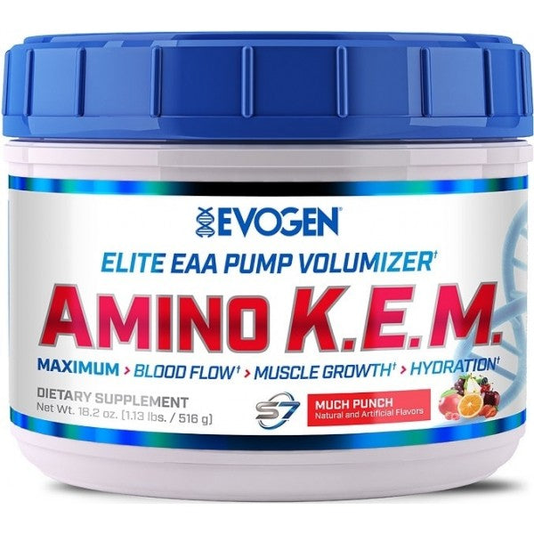 Evogen Amino K.E.M. 471 Gr - EAA BCAA S7 Óxido Nítrico Hany Rambod