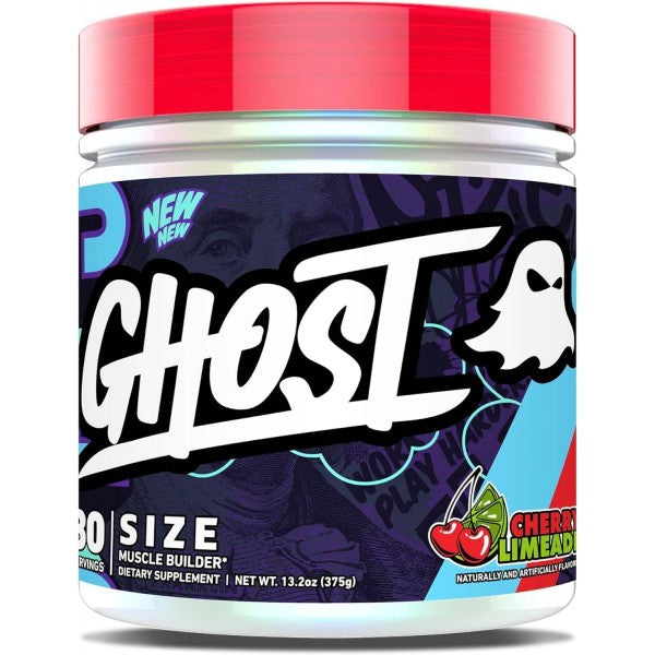 GHOST Size 30 Servings - Constructor Muscular Transparente Clínicamente Dosificado