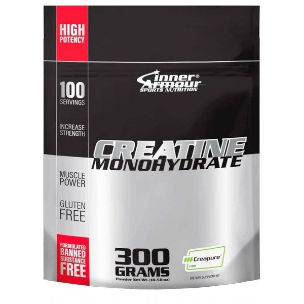 Creatine Monohydrate Creapure 300 Gr - Micronizada Pura 100% Sin Aditivos