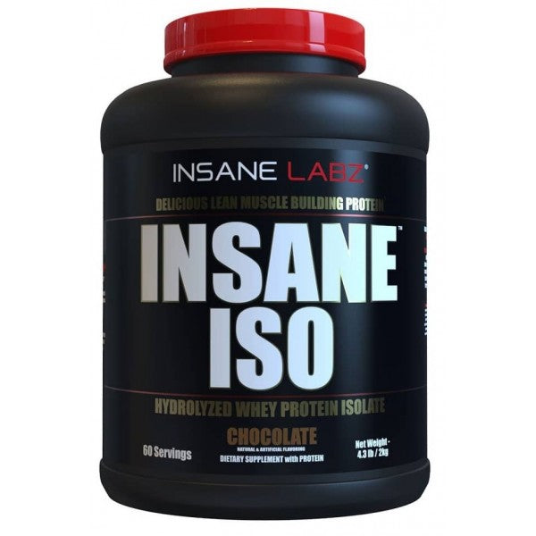 Insane ISO 3.9 Lb - Proteína Hidrolizada Sabor Vainilla 60 Servicios