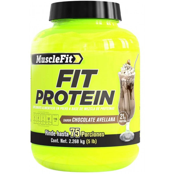 FIT PROTEIN 5 Lb – Mezcla de Proteínas para Masa Muscular y Recuperación
