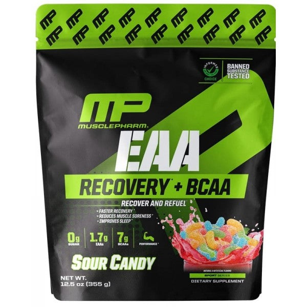 EAA Recovery + BCAA 30 Servings - MusclePharm Informed Sport 1.7g EAA 7g BCAA