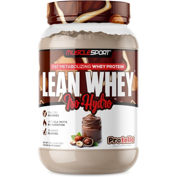 Lean Whey ISO Hydro 26 Porciones - Proteína Quemagrasa con CLA y L-Carnitina