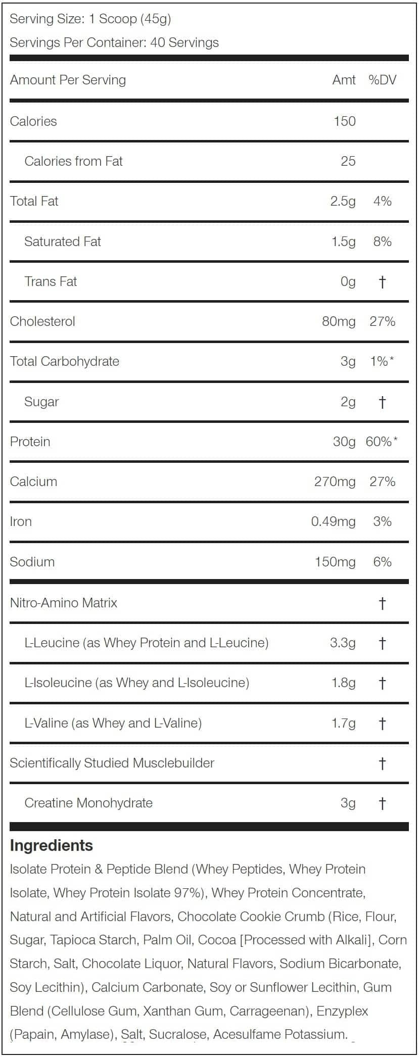 MuscleTech Nitro-Tech Whey Protein 4 Lb – Fórmula Avanzada con Creatina