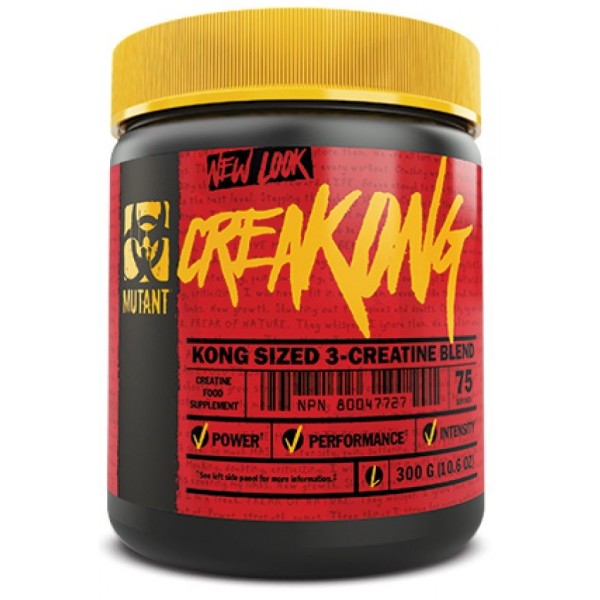 Creakong - Creatina Mutant Creapure 4g 75 Servicios Libre de Lactosa