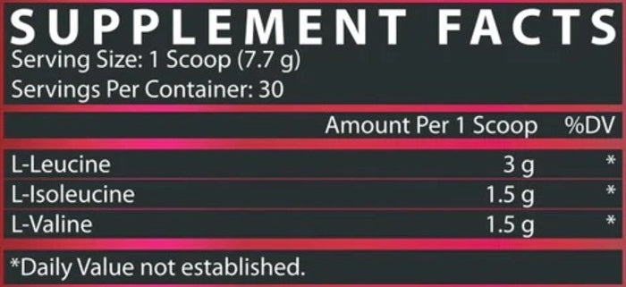 BCAA 6000 Recovery 30 Servings - Nutrex 6g Proporción 2:1:1 Cero Azúcar