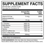 Essential Pre-Workout 30 Servings - RAW Nutrition Naranja L-Citrulina Beta-Alanina