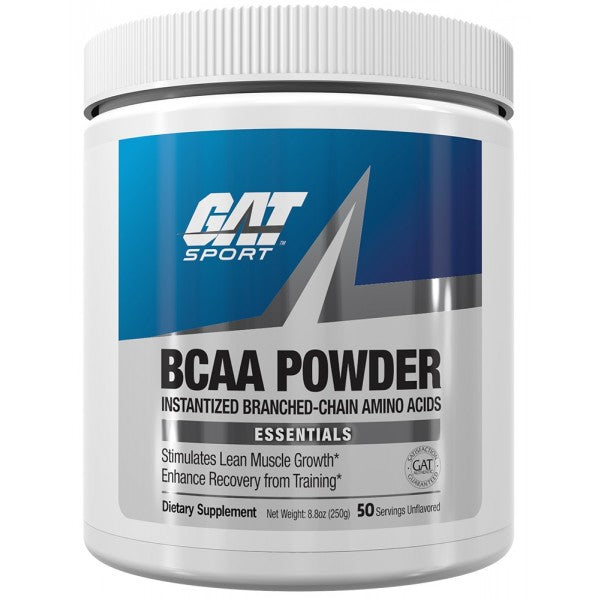 BCAA Powder 250 Gr - GAT Esports 5g Dosis Anticatabólico Anabólico