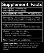 The Curse 250 Gr - Cobra Labs Fórmula Avanzada Sin Rellenos Creatina BCAA