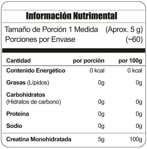 100% German Creatine 300 Gr - Creapure Vegana Kosher Halal 60 Servicios