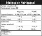Recharge L-Glutamina 260 Gr - Suplemento Nutrición Balanceada Calidad Vida