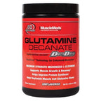 Glutamine Decanate 300 Gr - MuscleMeds 60 Porciones Sin Sabor Sin Lactosa