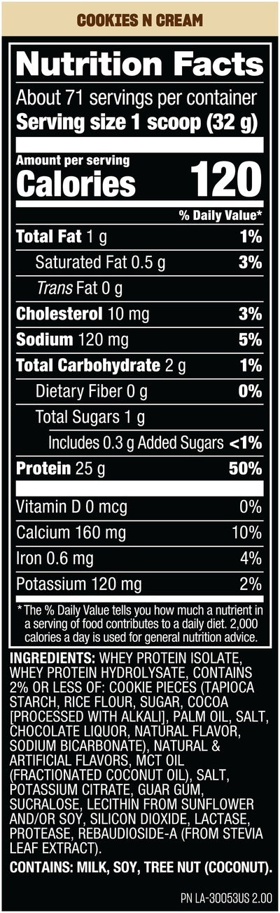 ISO Surge 5 Lb - Aislado de Proteína de Suero Gourmet Mutant 71 Porciones