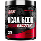BCAA 6000 Recovery 30 Servings - Nutrex 6g Proporción 2:1:1 Cero Azúcar