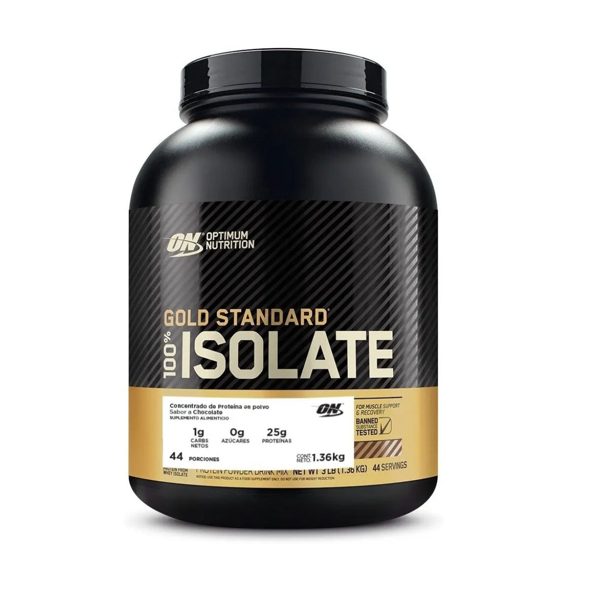 optimun nutrition gold standard 100 isolate 3lbs