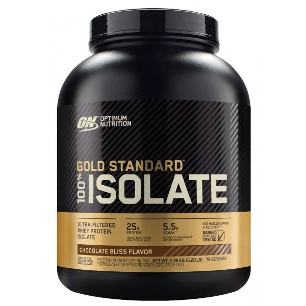 Gold Standard 100% Isolate 5 Lb - Optimum Nutrition Proteína Premium