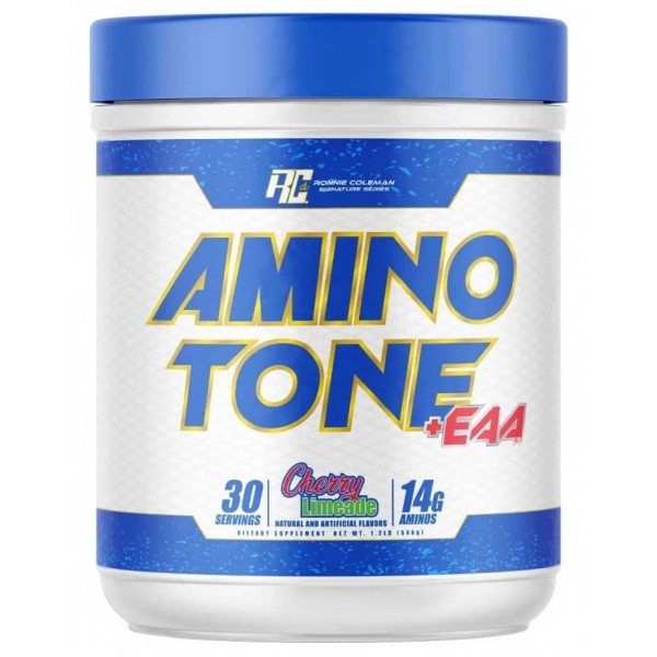Amino Tone + EAA 540 Gr - Ronnie Coleman 18g Vegano Sin Gluten Sin Lactosa