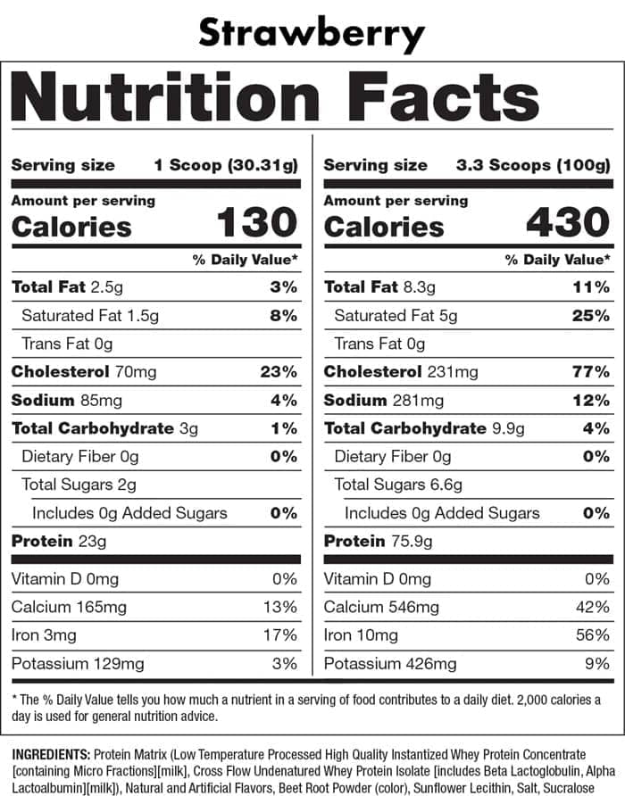 SAN Nutrition 100% Pure Titanium Whey 5 lb – 23g Proteína por Porción