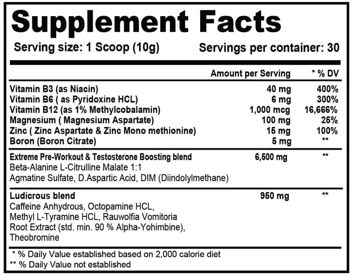 Joker Extreme Pre-Workout 30 Servings - Nutrición Balanceada Cafeína Actividad Aeróbica