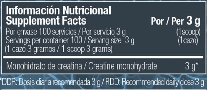 ONE RAW Creatine 300 Gr - Suplemento Deportivo Puro para Tejido Muscular