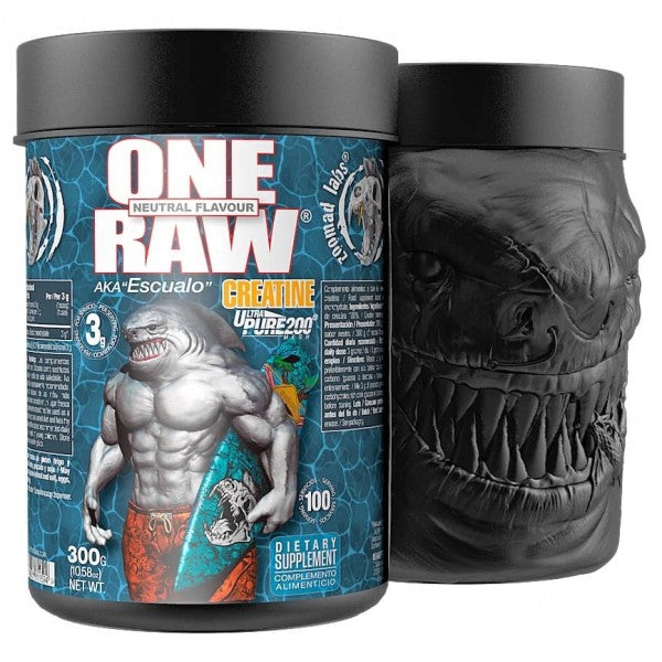 ONE RAW Creatine 300 Gr - Suplemento Deportivo Puro para Tejido Muscular
